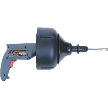 Image for General Pipe Cleaners Drain Gun Hand-Held Drain Cleaning Machine With Cable from HD Supply