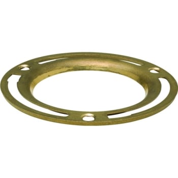 Image for Toilet Bowl Flange, 4", Brass from HD Supply