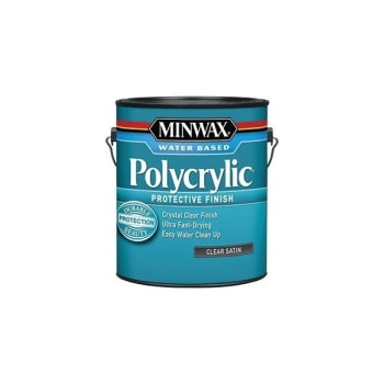 Image for Minwax 13333 1G Satin Polycrylic from HD Supply