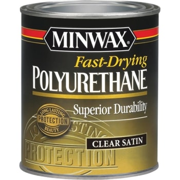 Image for Minwax 63010 Qt Satin Fast Dry Polyurethane, Package Of 4 from HD Supply