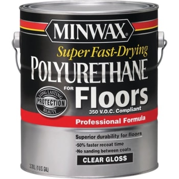 Image for Minwax 13023 1g Gloss Super Fast Dry Polyurethane For Floors 350 Voc from HD Supply