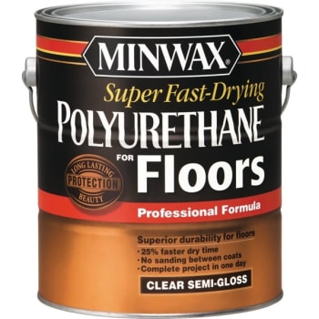 Image for Minwax 13021 1g Semi Gloss Super Fast Dry Polyurethane For Floors 441 Voc from HD Supply
