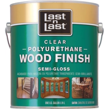 Image for Absolute Coatings 1G Semi Gloss Last N Last Polyurethane Wood Finish 350 VOC from HD Supply
