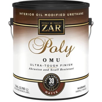 Image for Zar 1 Gal. Matte Poly Omu Int Oil Modified Urethane from HD Supply