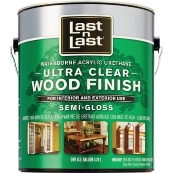 Image for Absolute Coatings 1G Semi Gloss Ultra Clear Waterborne Wood Finish 275 VOC from HD Supply