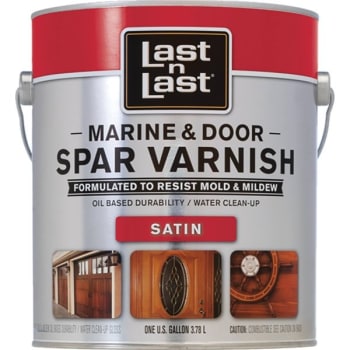 Image for Absolute Coatings 1g Satin Marine And Door Waterborne Spar Varnish 275 Voc from HD Supply