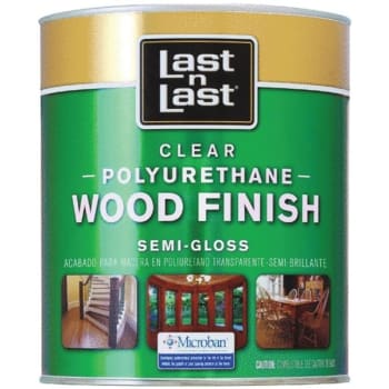 Absolute Coatings Qt Semi Gloss Last N Last Polyurethane Wood Finish 450 VOC