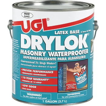 UGL 27513 1G White Latex Base Drylok Waterproofer Ready Mixed