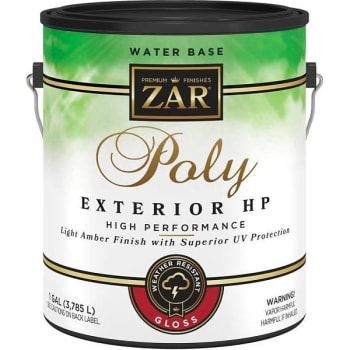 Image for Zar 1 Gal. Gloss Poly High Performance Ext Wb from HD Supply