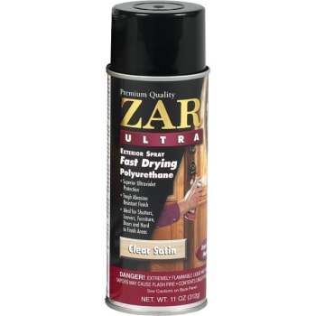 Image for UGL 34107 11 oz. Satin ZAR Ultra Exterior Polyurethane Spray, Package Of 6 from HD Supply
