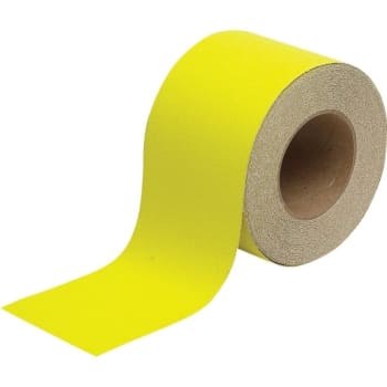 Brady® Anti-Skid Tape Roll Mounted 4 in W Yellow Roll of 60 Feet