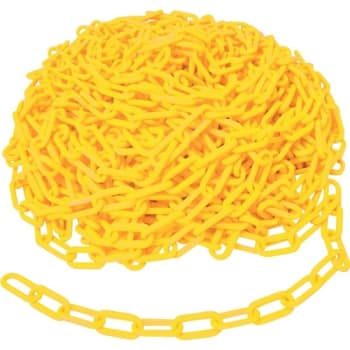 Image for Brady® Link Warning Chains 2 in W x 100 ft L Roll of 100 Feet from HD Supply