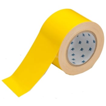 Image for Brady® ToughStripe™ Floor Marking Tape 3 in W Yellow Roll of 100 Feet from HD Supply