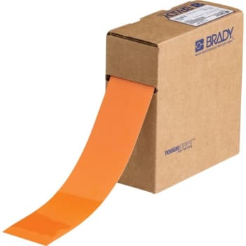 Image for Brady® ToughStripe™ Floor Marking Tape 2 in W Orange Roll of 100 Feet from HD Supply