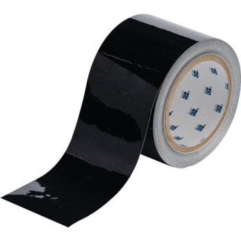 Image for Brady® ToughStripe™ Floor Marking Tape 3 in W Black Roll of 100 Feet from HD Supply