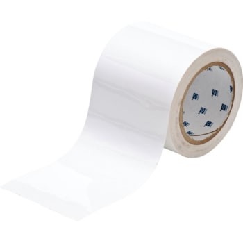 Brady® ToughStripe™ Floor Marking Tape 4 in W White Roll of 100 Feet