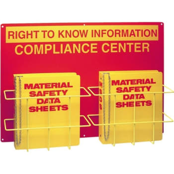 Image for Brady® Double Rtk Compliance Center With Msds Binders from HD Supply