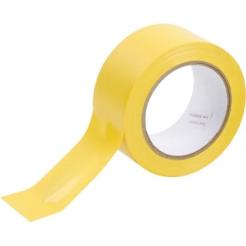 Brady® Vinyl Aisle Marking Tape 2 in W Yellow Roll of 108 FT