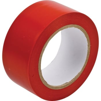 Brady® Vinyl Aisle Marking Tape 2 in W Red Roll of 108 FT