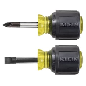 Image for Klein Tools 2 Piece Stubby Screwdriver Set from HD Supply