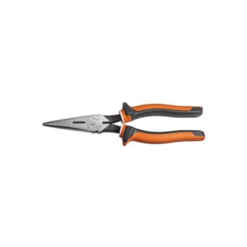 Image for Klein Tools Long Nose Pliers Slim Side Cut, Insulated from HD Supply