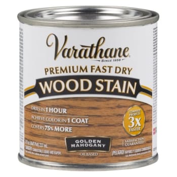 Image for Rust-Oleum Varathane Golden Mahogany Fast Dry Wood Stain Case Of 4 from HD Supply