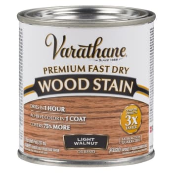 Image for Rust-Oleum Varathane Light Walnut Fast Dry Wood Stain Case Of 4 from HD Supply