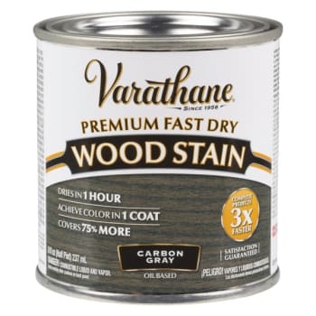Image for Rust-Oleum Varathane Carbon Gray Fast Dry Wood Stain Case Of 4 from HD Supply