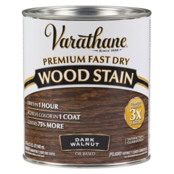 Image for Rust-Oleum Varathane Dark Walnut Fast Dry Wood Stain Case Of 2 from HD Supply