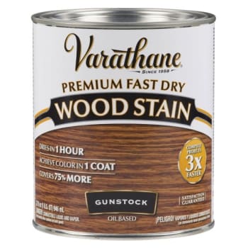 Image for Rust-Oleum Varathane Gunstock Premium Fast Dry Wood Stain Case Of 2 from HD Supply