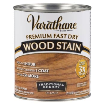 Image for Rust-Oleum Varathane Traditional Cherry Fast Dry Wood Stain Case Of 2 from HD Supply