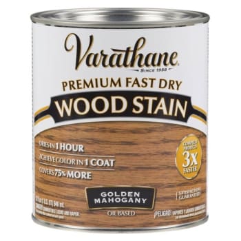 Image for Rust-Oleum Varathane Golden Mahogany Fast Dry Wood Stain Case Of 2 from HD Supply