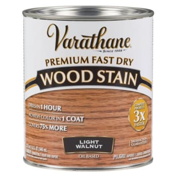 Image for Rust-Oleum Varathane Light Walnut Fast Dry Wood Stain Case Of 2 from HD Supply