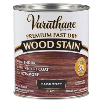 Image for Rust-Oleum Varathane Cabernet Premium Fast Dry Wood Stain Case Of 2 from HD Supply