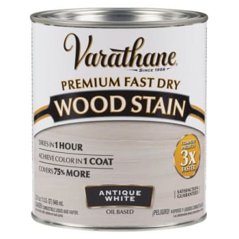 Image for Rust-Oleum Varathane Antique White Premium Fast Dry Wood Stain Case Of 2 from HD Supply