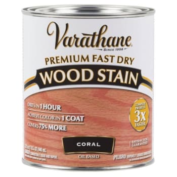 Image for Rust-Oleum Varathane Coral Premium Fast Dry Wood Stain Case Of 2 from HD Supply