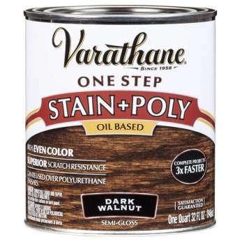 Image for Rust-Oleum Varathane Dark Walnut One Based Stain And Polyurethane Case Of 2 from HD Supply