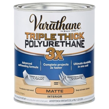 Image for Rust-Oleum Varathane Matte Triple Thick Polyurethane Case Of 2 from HD Supply