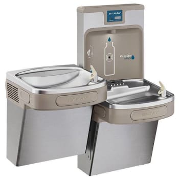 Image for Elkay® Bi-Level Water Cooler With Bottle Filler Stainless Steel With Filter from HD Supply