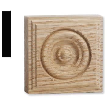 Image for Woodgrain Distribution 7/8" X 2-3/4" X 2-3/4" Solid Pine Button Rosette Corner Block Package Of 10 from HD Supply