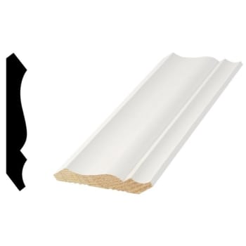 Image for Woodgrain Distribution 9/16 in. x 3-5/8 in. x 8 ft. Crown Molding (4-Pack) from HD Supply