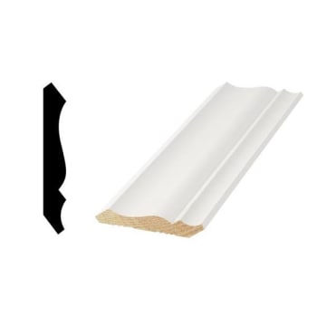 Woodgrain Distribution 9/16 In. X 3-5/8 In. X 8 Ft. Crown Molding (4-Pack)