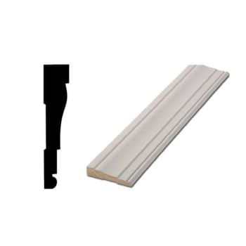 Woodgrain Distribution L445 5/8" X 3-1/4" X 8' Primed Finger-Jointed Casing, Package Of 5