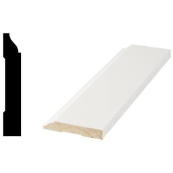 Image for Woodgrain Distribution 623 9/16" X 3-1/4" X 8' Primed Finger-Jointed Base Moulding Package Of 5 from HD Supply