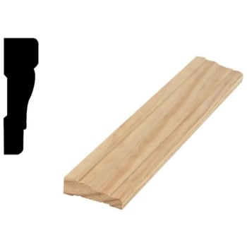 Image for Woodgrain Distribution 356 11/16" X 2-1/4 X 7' Solid Pine Casing, Package Of 5 from HD Supply