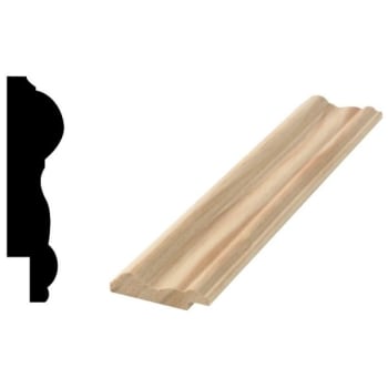 Image for Woodgrain Distribution 298r 9/16" X 2-1/2" X 8' Solid Pine Panel Moulding, Package Of 5 from HD Supply