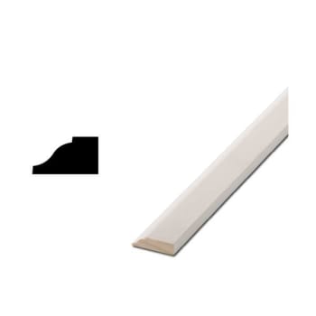Image for Woodgrain Distribution 941 7/16" X 3/4" X 7' Primed Finger-Jointed Stop Moulding, Package Of 3 from HD Supply