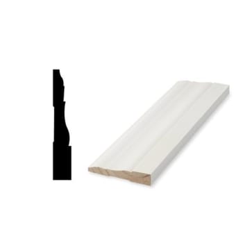 Image for Woodgrain Distribution 631 9/16" X 3-1/4" X 8' Primed Finger-Jointed Base Moulding, Package Of 5 from HD Supply
