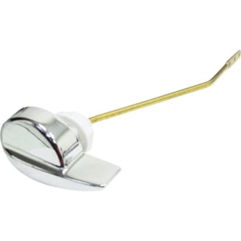 Image for Replacement For TOTO Toilet Tank Lever #THU0061-CP, Chrome Handle, 9-1/2" Arm from HD Supply