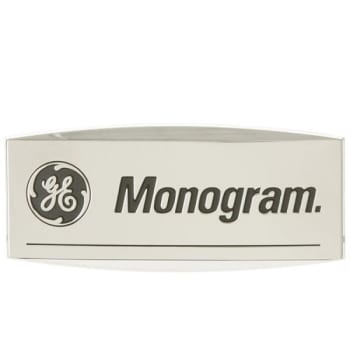 Image for General Electric Replacement Badge Monogram, Part #WB02X10833 from HD Supply